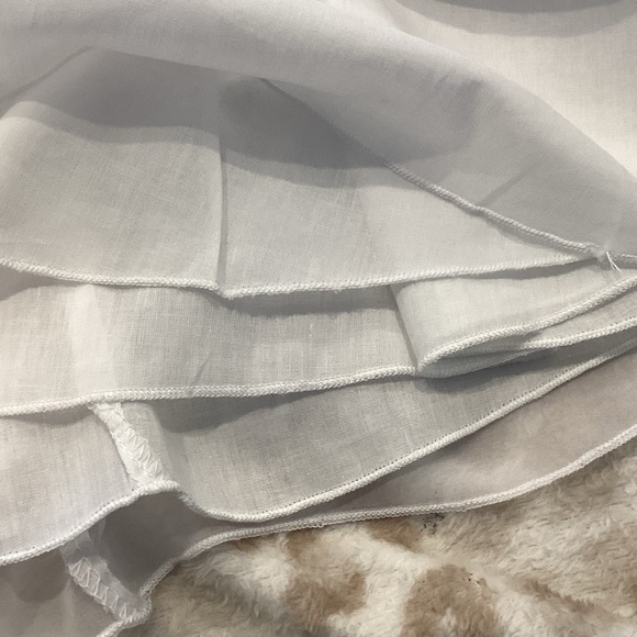 ARDEN B Feminine Strapless White Dress, Size M - Picture 9 of 11